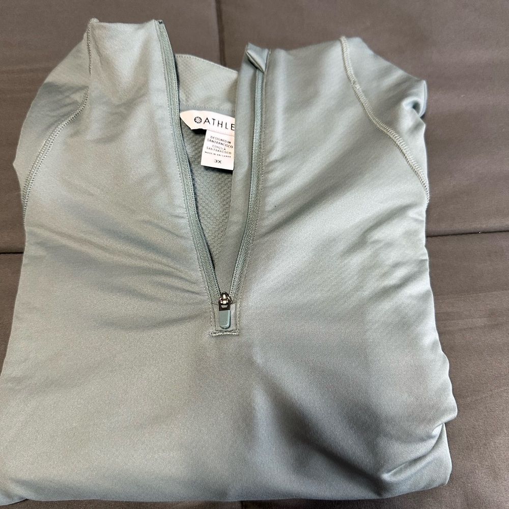 Athleta Whistler 1/4 zip size 3X NEW WITH TAGS